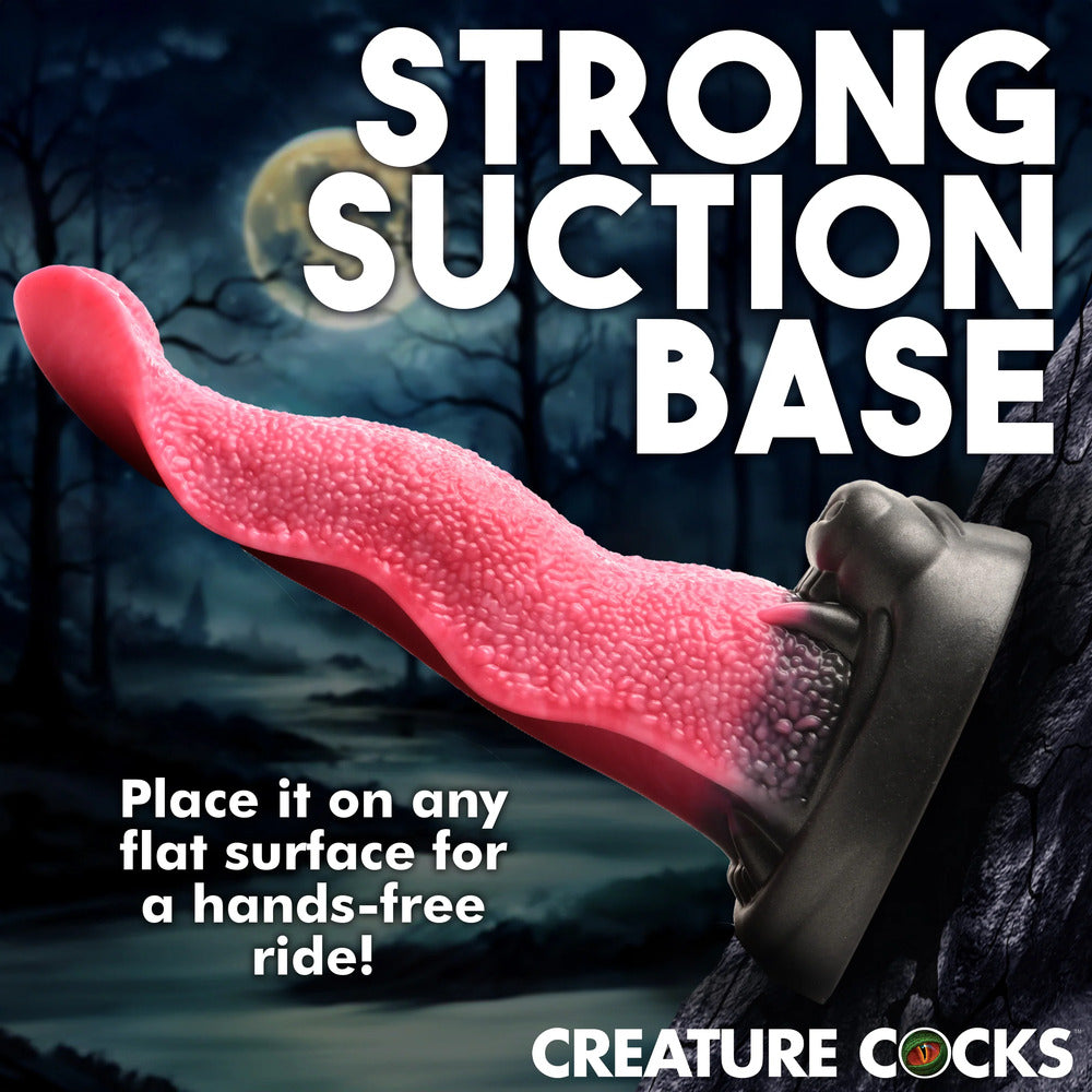 Creature Cocks Wolf's Lick Maw 6 Inch Silicone Tongue Dildo | Fantasy Dildo | XR Brands | Bodyjoys