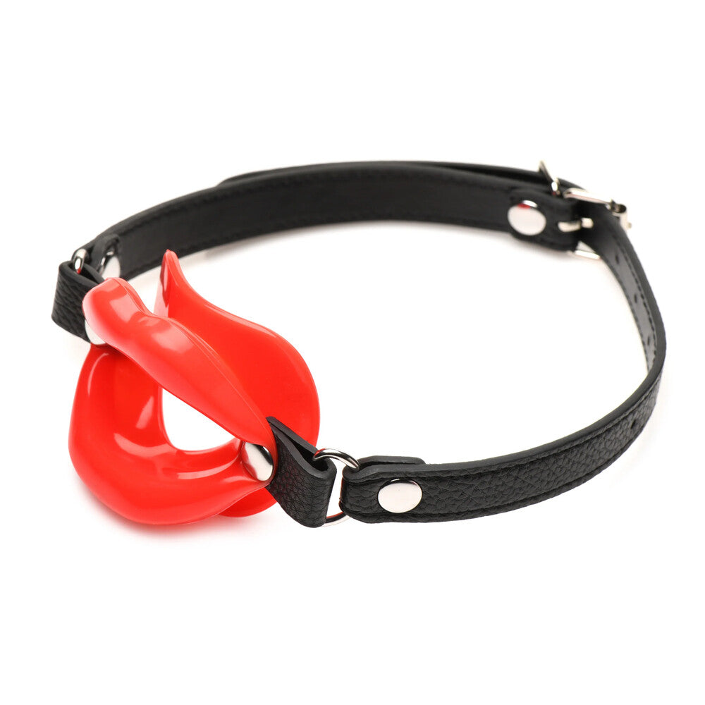 Master Series Juicy Lips Silicone Open Mouth Gag Red | Bondage Gag | Master Series | Bodyjoys