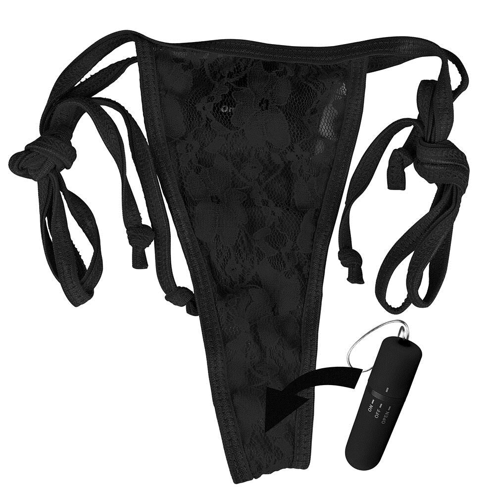 My Secret Screaming O Charged Remote Vibrating Panties Black | Vibrating Knickers | Screaming O | Bodyjoys