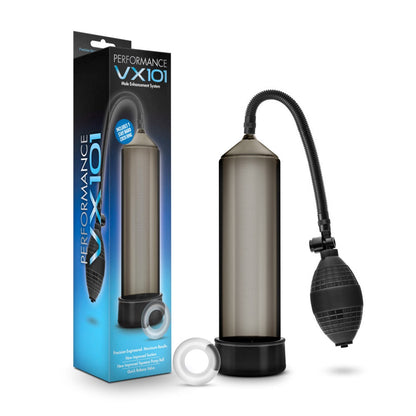 Performance VX101 Beginners Penis Enhancement Pump Black | Penis Pump | Blush Novelties | Bodyjoys