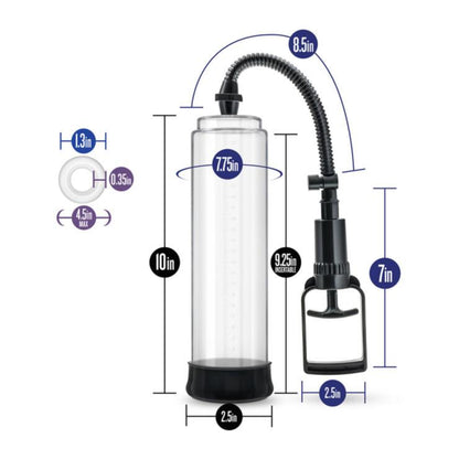 Performance VX3 Penis Enhancement Pump Clear | Penis Pump | Blush Novelties | Bodyjoys