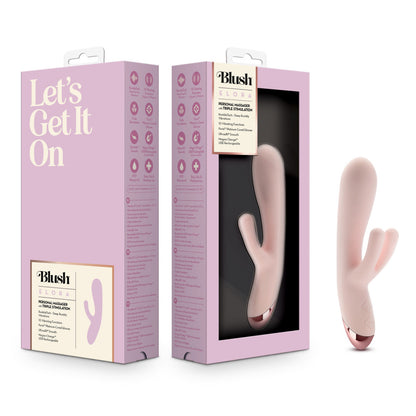 Blush Elora Triple Rabbit Vibrator Pink | Rabbit Vibrator | Blush Novelties | Bodyjoys