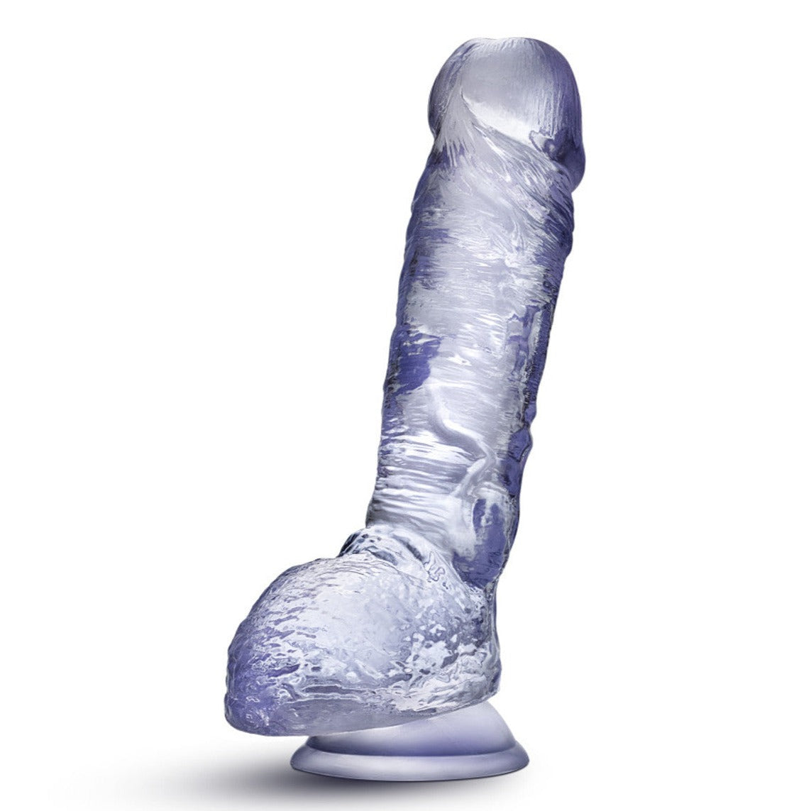 B Yours Plus Hearty N’ Hefty 9 Inch Transparent Dildo Clear | Realistic Dildo | Blush Novelties | Bodyjoys