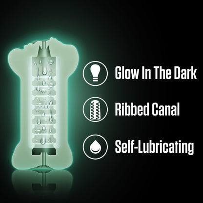 EnLust Tasha Self-Lubricating Glow-In-The-Dark Stroker Beige | Male Masturbator | Blush Novelties | Bodyjoys