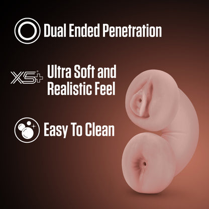 EnLust Tasha Self-Lubricating Glow-In-The-Dark Stroker Beige | Pocket Pussy | Blush Novelties | Bodyjoys