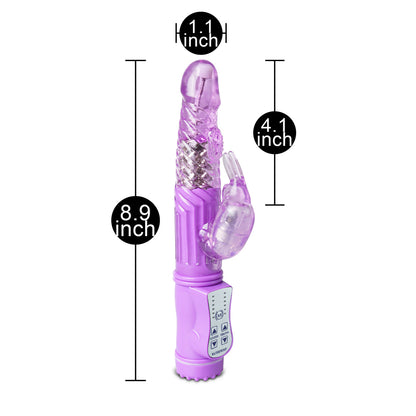 Multi-Speed Rabbit Pearl Rechargeable Vibrator Purple | Rabbit Vibrator | Various brands | Bodyjoys