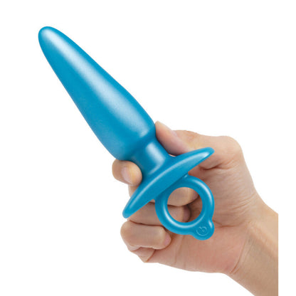 B-Vibe Sleek Prostate Plug Blue | Classic Butt Plug | B-Vibe | Bodyjoys