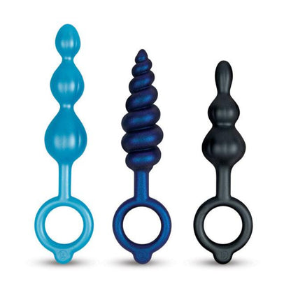 B-Vibe Butties Beaded Bundle Anal Plug Set 3 Pieces | Butt Plug Set | B-Vibe | Bodyjoys