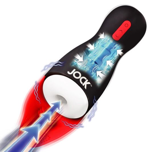 Jock Sucking And Vibrating Masturbator | Male Vibrator | Curve Toys | Bodyjoys