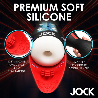 Jock Sucking And Vibrating Masturbator | Male Vibrator | Curve Toys | Bodyjoys