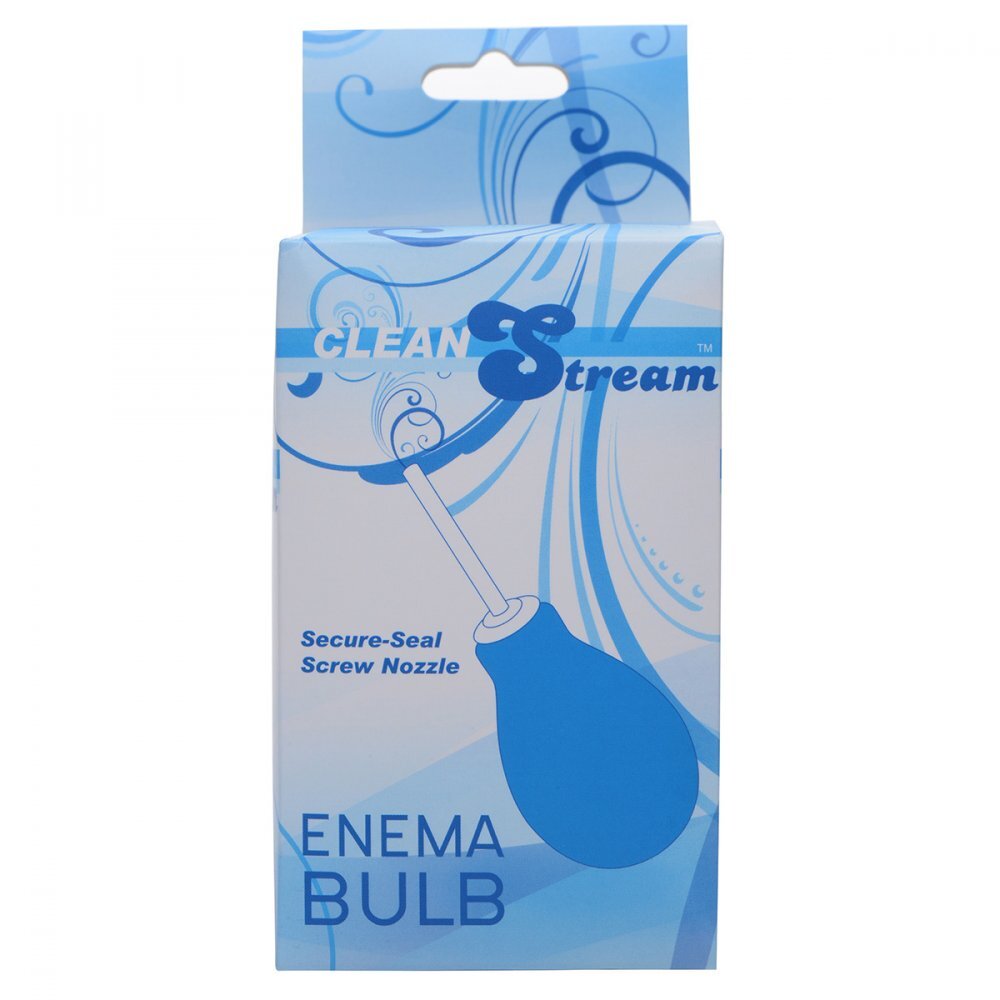 CleanStream Enema Bulb Blue | Anal Douche | CleanStream | Bodyjoys