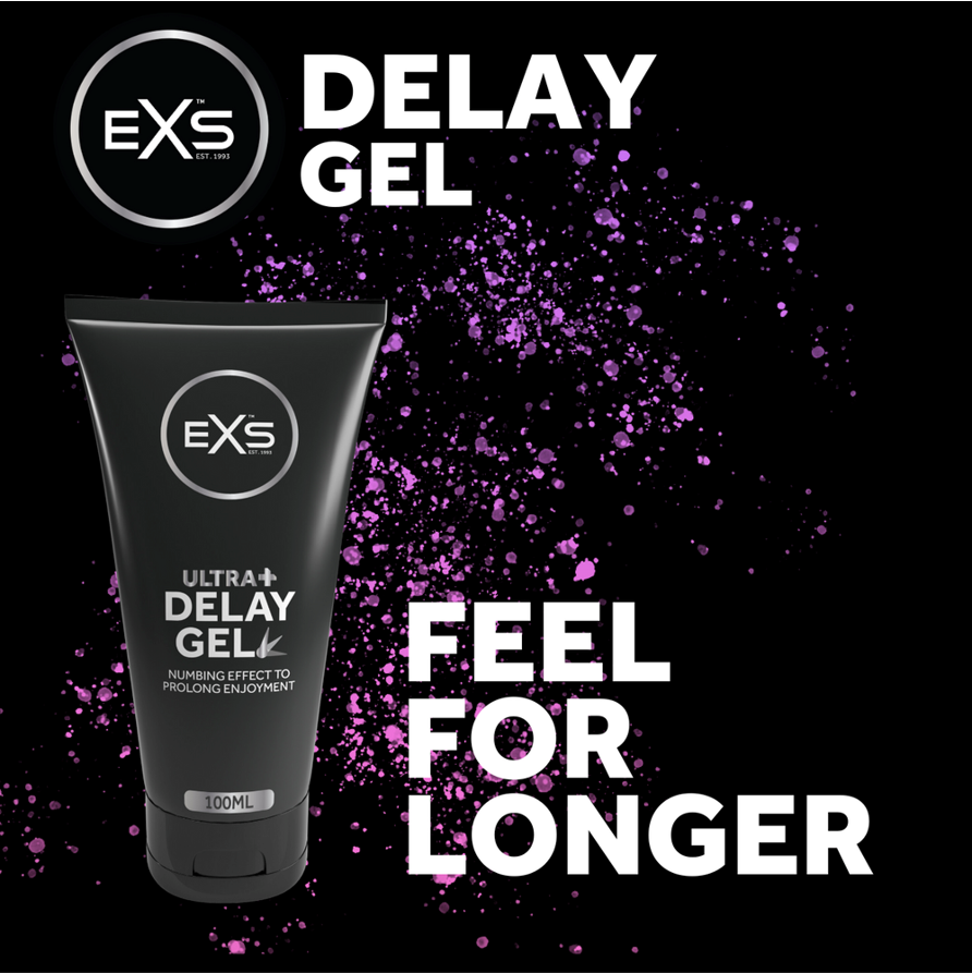 EXS Delay Gel Ultra Plus 100ml | Male Delay Spray | EXS Condoms | Bodyjoys