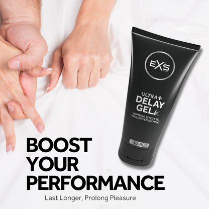 EXS Delay Gel Ultra Plus 100ml | Male Delay Spray | EXS Condoms | Bodyjoys