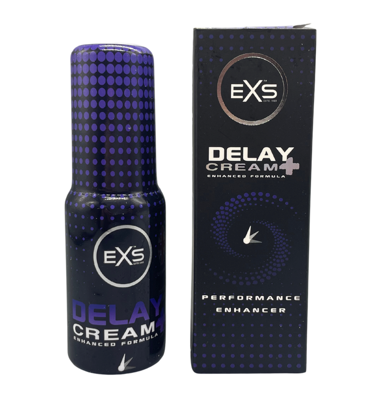 EXS Delay Cream Plus Performance Enhancer 50ml | Male Delay Spray | EXS Condoms | Bodyjoys