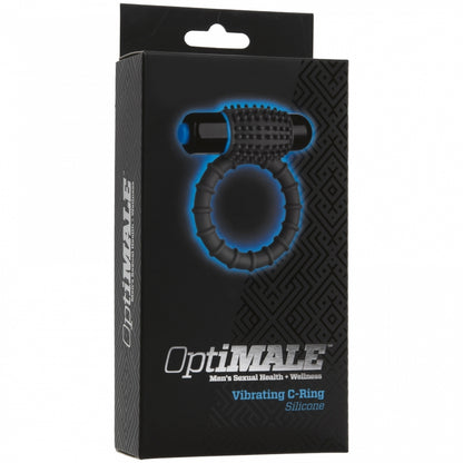 OptiMale Silicone Vibrating C-Ring Waterproof Cocking | Vibrating Cock Ring | Doc Johnson | Bodyjoys
