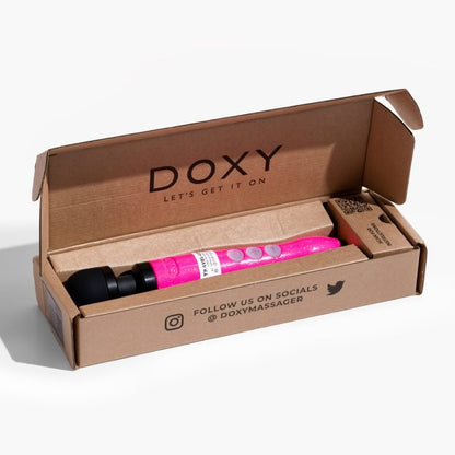 Doxy Die Cast 3R Rechargeable Wand Hot Pink | Massage Wand Vibrator | Doxy | Bodyjoys
