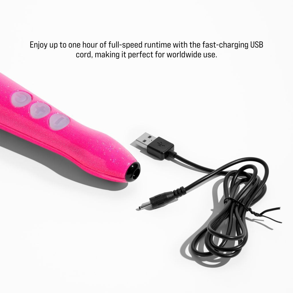 Doxy Die Cast 3R Rechargeable Wand Hot Pink | Massage Wand Vibrator | Doxy | Bodyjoys