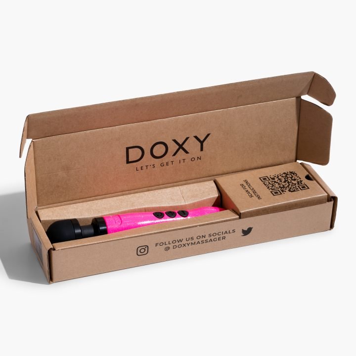 Doxy Die Cast 3 Wand Massager Hot Pink | Massage Wand Vibrator | Doxy | Bodyjoys