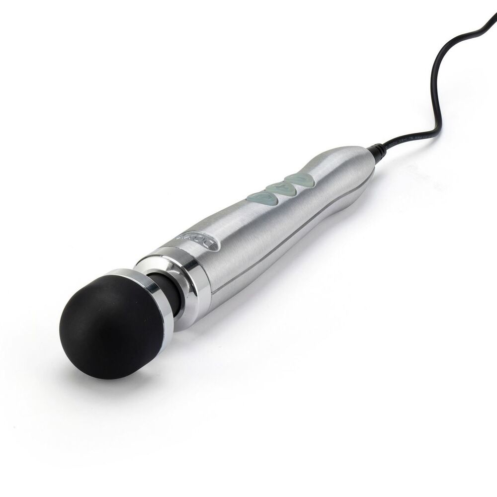 Doxy Die Cast 3 Wand Massager Brushed Metal | Massage Wand Vibrator | Doxy | Bodyjoys