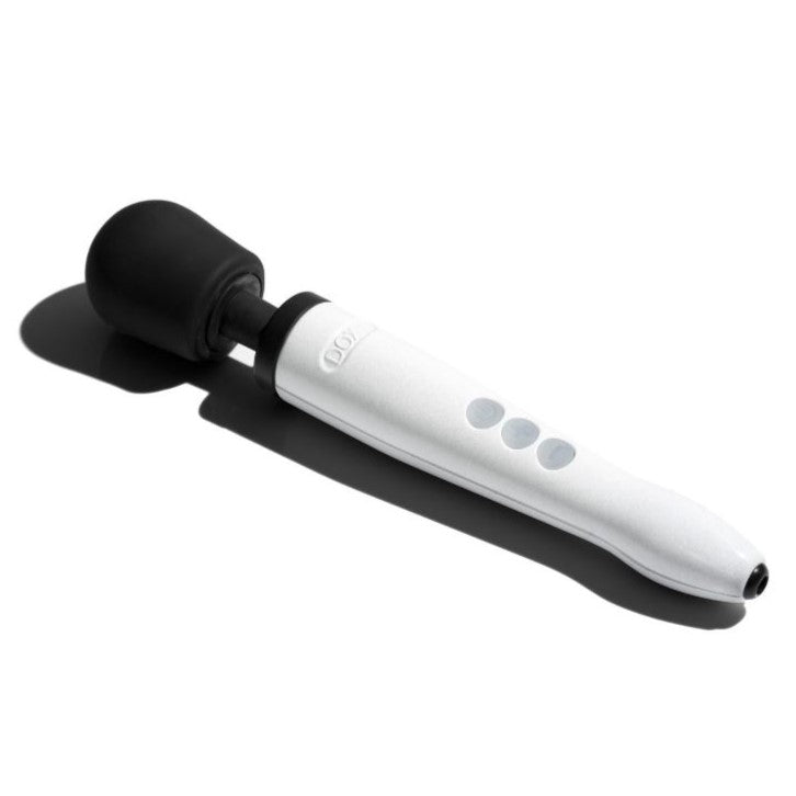 Doxy Die Cast R Rechargeable Wand Star Dust White | Massage Wand Vibrator | Doxy | Bodyjoys