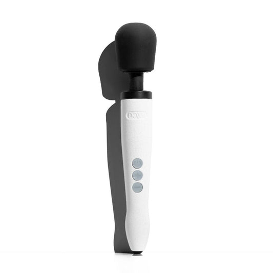 Doxy Die Cast R Rechargeable Wand Star Dust White | Massage Wand Vibrator | Doxy | Bodyjoys