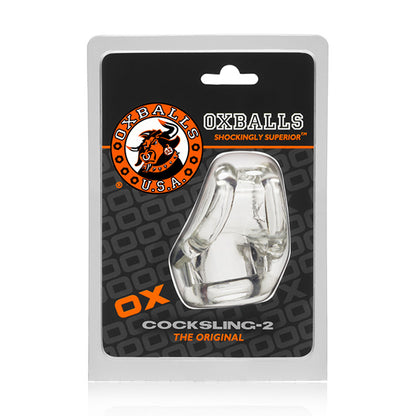 Oxballs Cocksling 2 Cock And Ball Ring Clear | Ball Stretcher | Oxballs | Bodyjoys