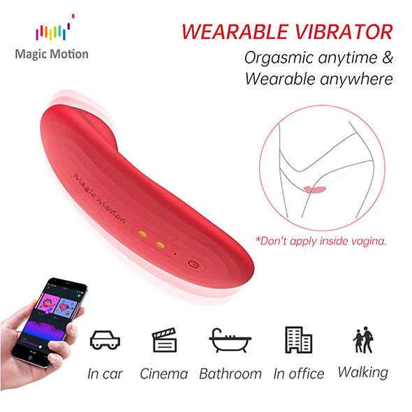 Magic Motion Nyx Smart Panty Vibrator | Vibrating Knickers | Magic Motion | Bodyjoys