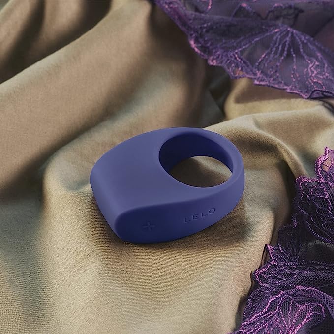 Lelo Tor 3 Vibrating Couples’ Ring Base Blue | Vibrating Cock Ring | Lelo | Bodyjoys