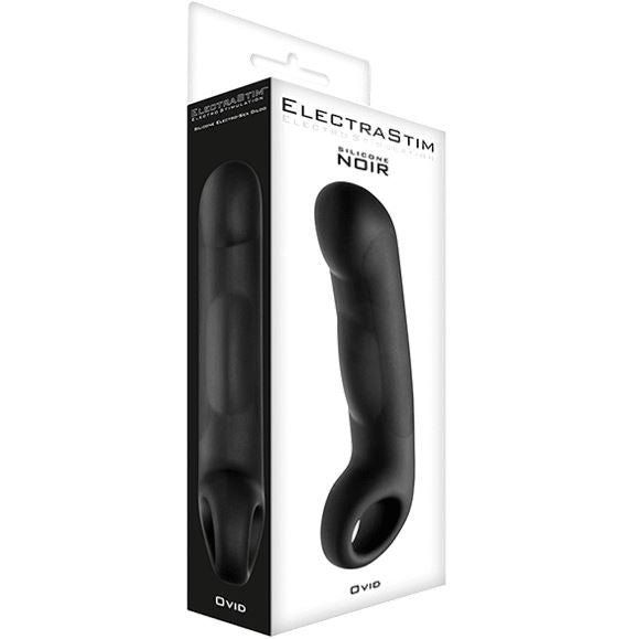 ElectraStim Silicone Noir Ovid Electro G-Spot Dildo | Electrosex Toy | ElectraStim | Bodyjoys