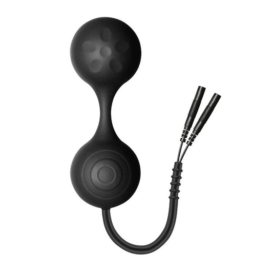 ElectraStim Silicone Noir Lula Electro Jiggle Kegel Balls | Electrosex Toy | ElectraStim | Bodyjoys