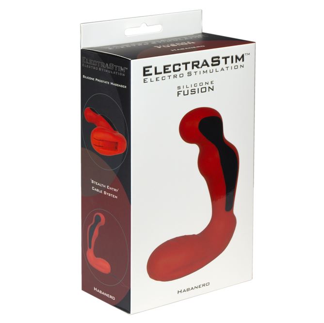 ElectraStim Silicone Fusion Habanero P-Massager | Electrosex Toy | ElectraStim | Bodyjoys
