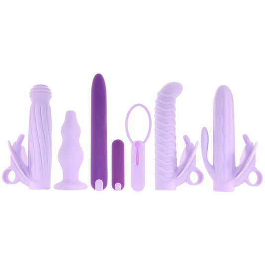 Evolved Lilac Desires Silicone Rechargeable Butterfly Kit | Sex Toy Set | Evolved Novelties | Bodyjoys