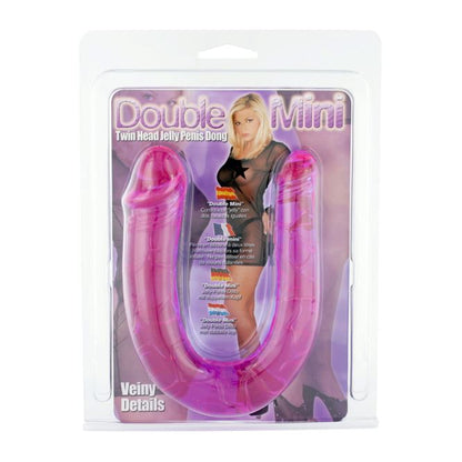 Double Mini Twin Head Jelly Penis Dildo | Double-Ended Dildo | Seven Creations | Bodyjoys