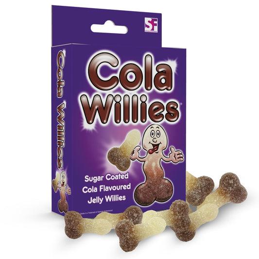 Sugar Coated Cola Flavoured Jelly Willies | Gifts & Gift Sets | Spencer & Fleetwood | Bodyjoys