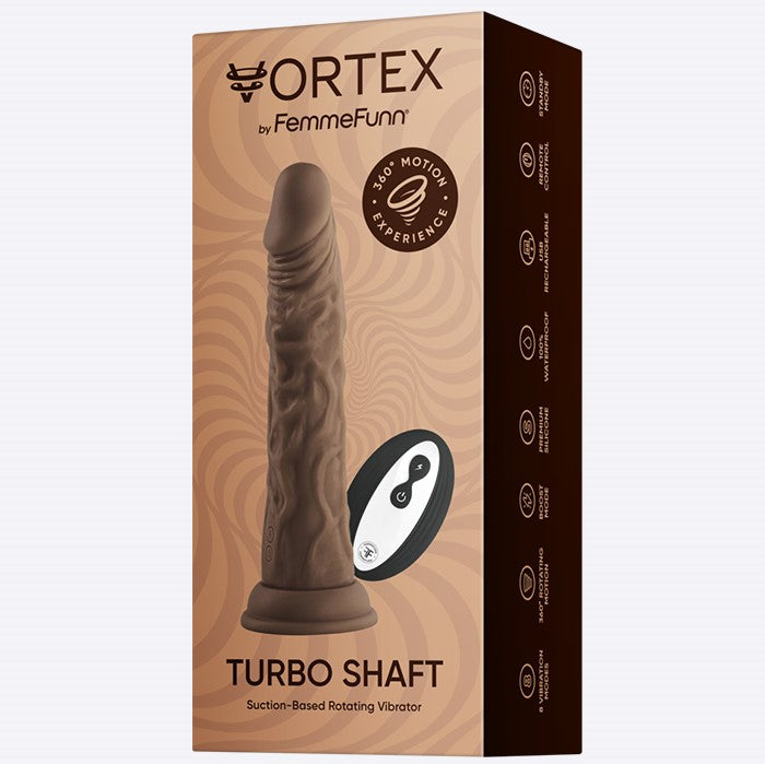 Femme Funn Vortex Wireless Turbo Shaft Rotating Vibrator | Dildo Vibrator | Femme Funn | Bodyjoys