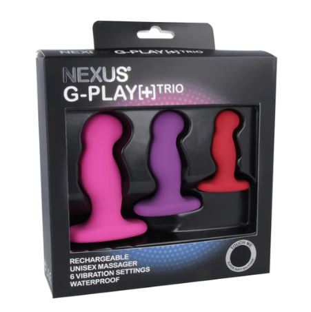 Nexus G-Play Trio Vibrating Unisex Massagers | Prostate Stimulator | Nexus | Bodyjoys