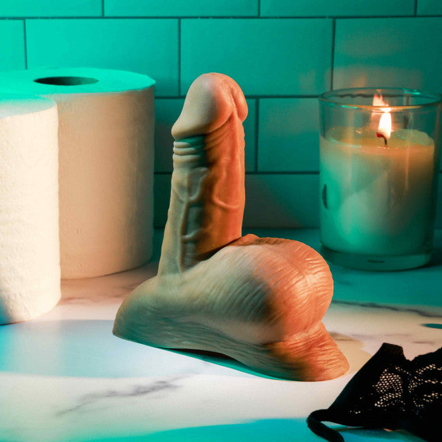 Gender X Stand To Pee TPE Packer Dark Flesh | Packers & Packing Underwear | Evolved Novelties | Bodyjoys