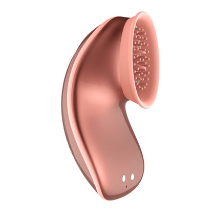 Twitch Hands-Free Suction And Vibration Toy Rose Gold | Clitoral Suction Vibrator | Shots Toys | Bodyjoys