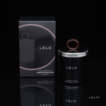 Lelo Vanilla And Creme De Cacao Flickering Touch Massage Candle | Massage Candle | Lelo | Bodyjoys