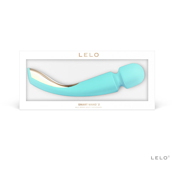 Lelo Smart Wand 2 Massager Large Aqua | Massage Wand Vibrator | Lelo | Bodyjoys