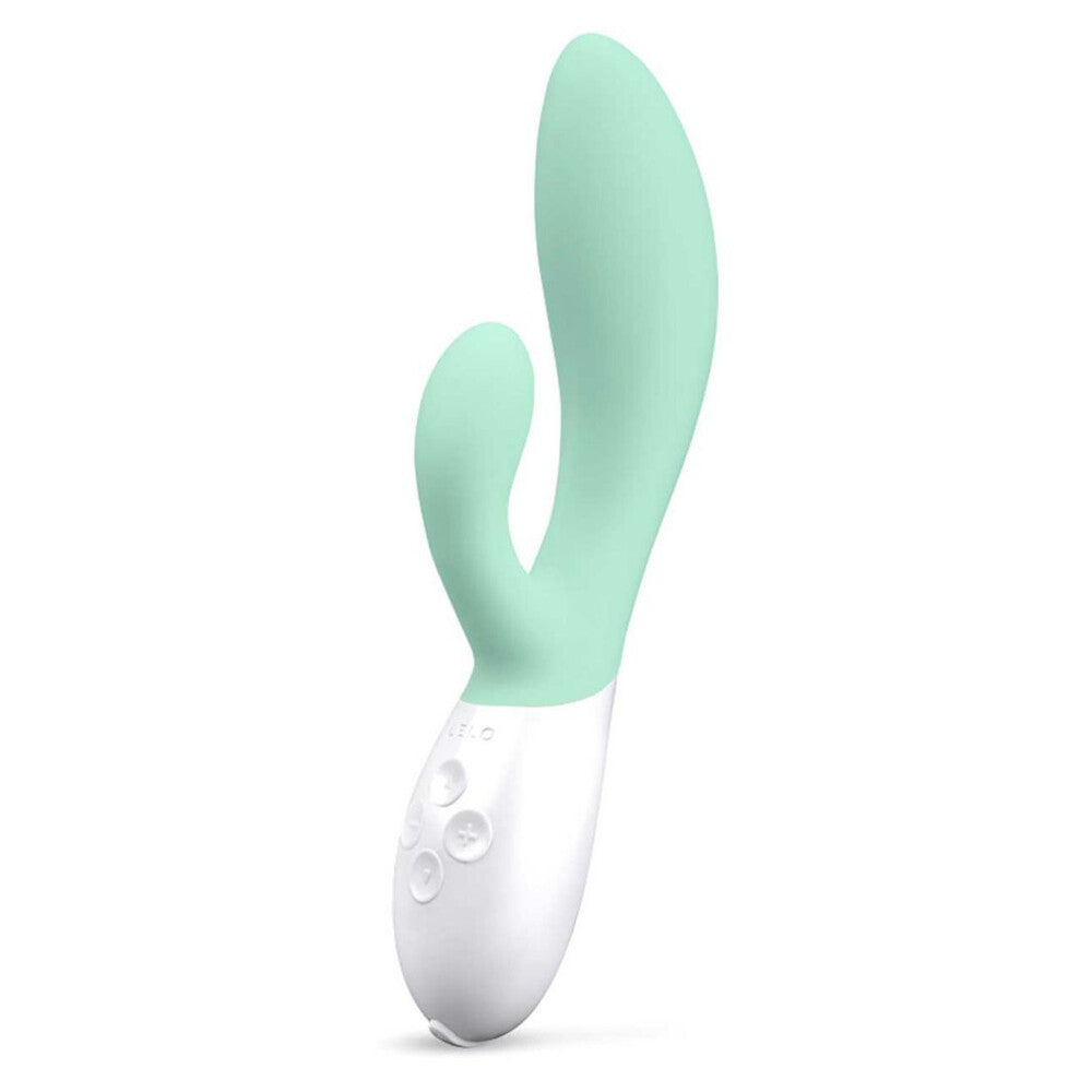 Lelo Ina 3 Dual Action Luxury Massager Seaweed | Rabbit Vibrator | Lelo | Bodyjoys