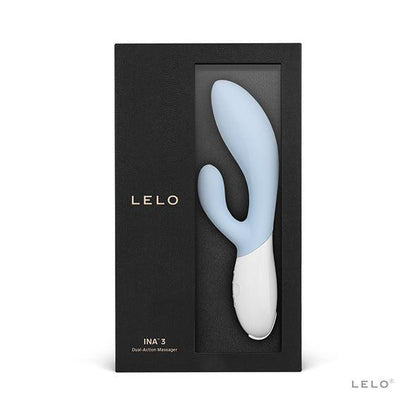 Lelo Ina 3 Dual Action Luxury Massager Seafoam