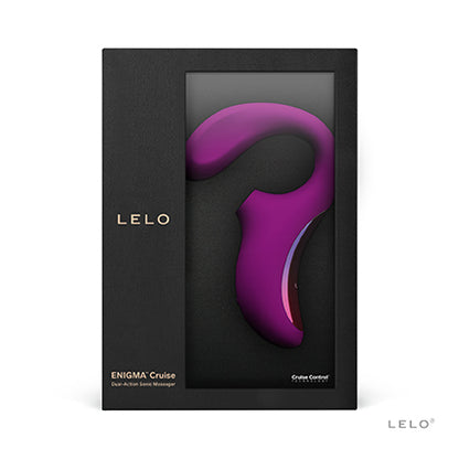 Lelo Enigma Cruise Clit And G-Spot Dual Massager Deep Rose | Clitoral Suction Vibrator | Lelo | Bodyjoys