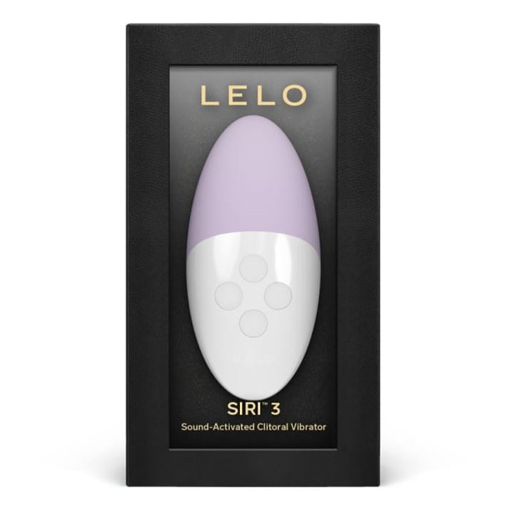 Lelo Siri 3 Sound-Activated Clitoral Vibrator Calm Lavender | Clitoral Vibrator | Lelo | Bodyjoys