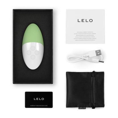 Lelo Siri 3 Sound-Activated Clitoral Vibrator Pistachio Cream | Clitoral Vibrator | Lelo | Bodyjoys