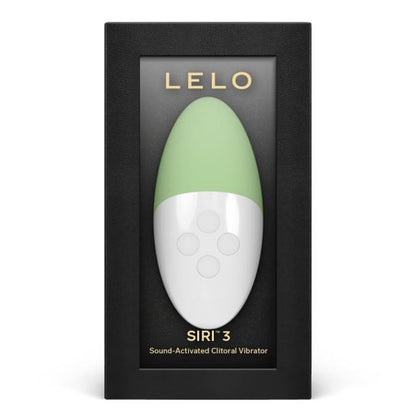 Lelo Siri 3 Sound-Activated Clitoral Vibrator Pistachio Cream | Clitoral Vibrator | Lelo | Bodyjoys