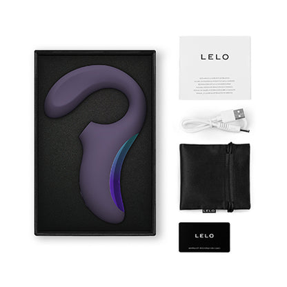 Lelo Enigma Wave Clit And G-Spot Triple Stimulator Cyber Purple | Clitoral Suction Vibrator | Lelo | Bodyjoys