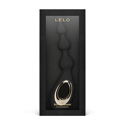 Lelo Soraya Beads Luxury Anal Massager Black | Anal Beads | Lelo | Bodyjoys