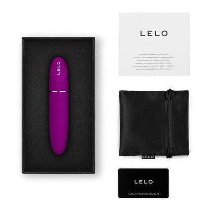 Lelo Mia 3 Luxury Rechargeable Lipstick Vibrator Deep Rose | Bullet Vibrator | Lelo | Bodyjoys