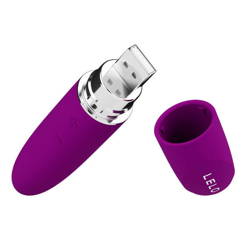 Lelo Mia 3 Luxury Rechargeable Lipstick Vibrator Deep Rose | Bullet Vibrator | Lelo | Bodyjoys